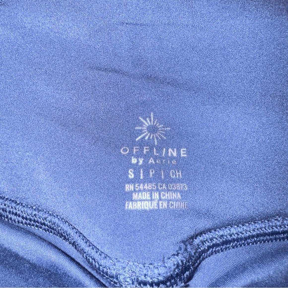 Aerie Light Blue Flowy Shorts Small - Picture 3 of 3